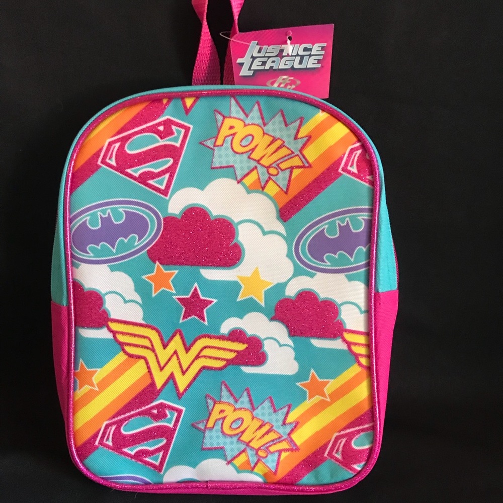 DC Comics Wonder Woman & Supergirl mini backpack